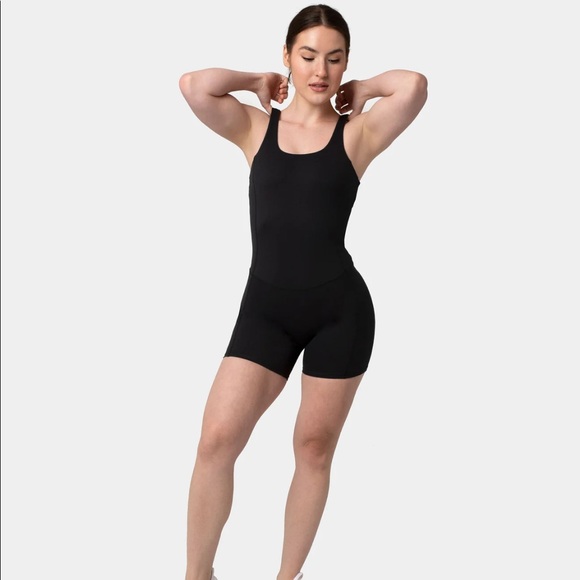 Kamo Fitness Cora Athletic Bodysuit - Black - Picture 3 of 5